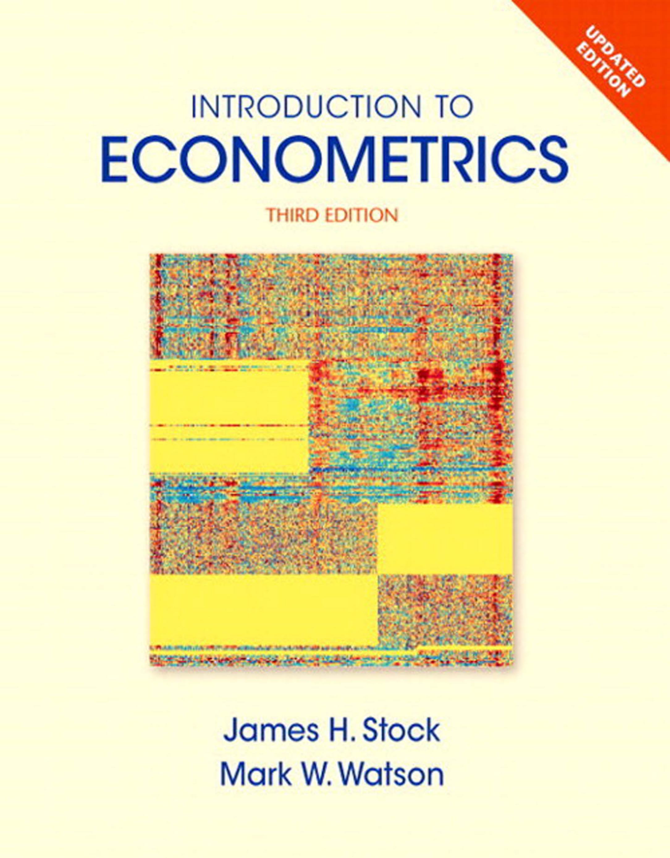 Introduction To Econometrics 3e Update By Stock & Watson - 计量经济学与统计软件 ...