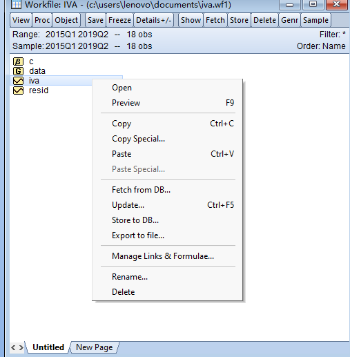 用eviews生成GDP月度数据_Eviews怎么把截面数据的季度数据转化成月度数据 EViews专版 经管之家 原人大经济论坛