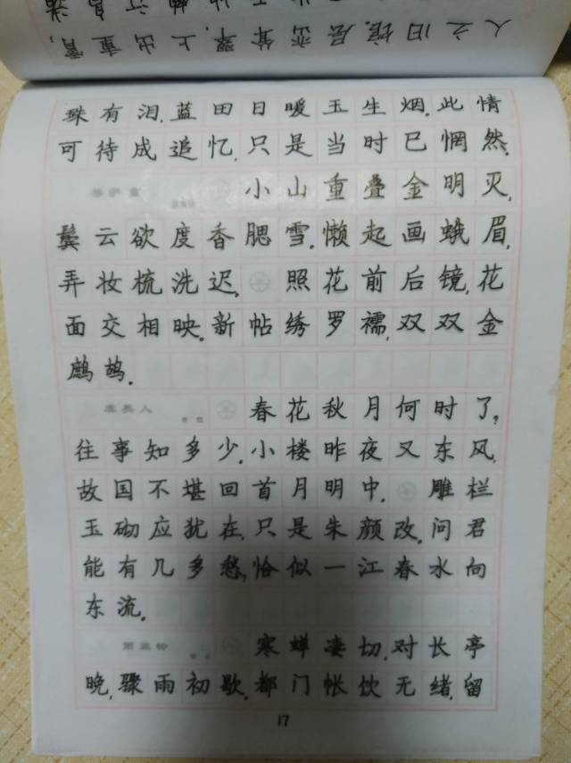 【学习笔记】我是经典抄写人,我把经典《雨霖铃·寒